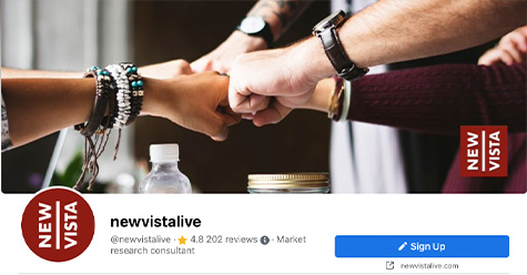 New vista Facebook
